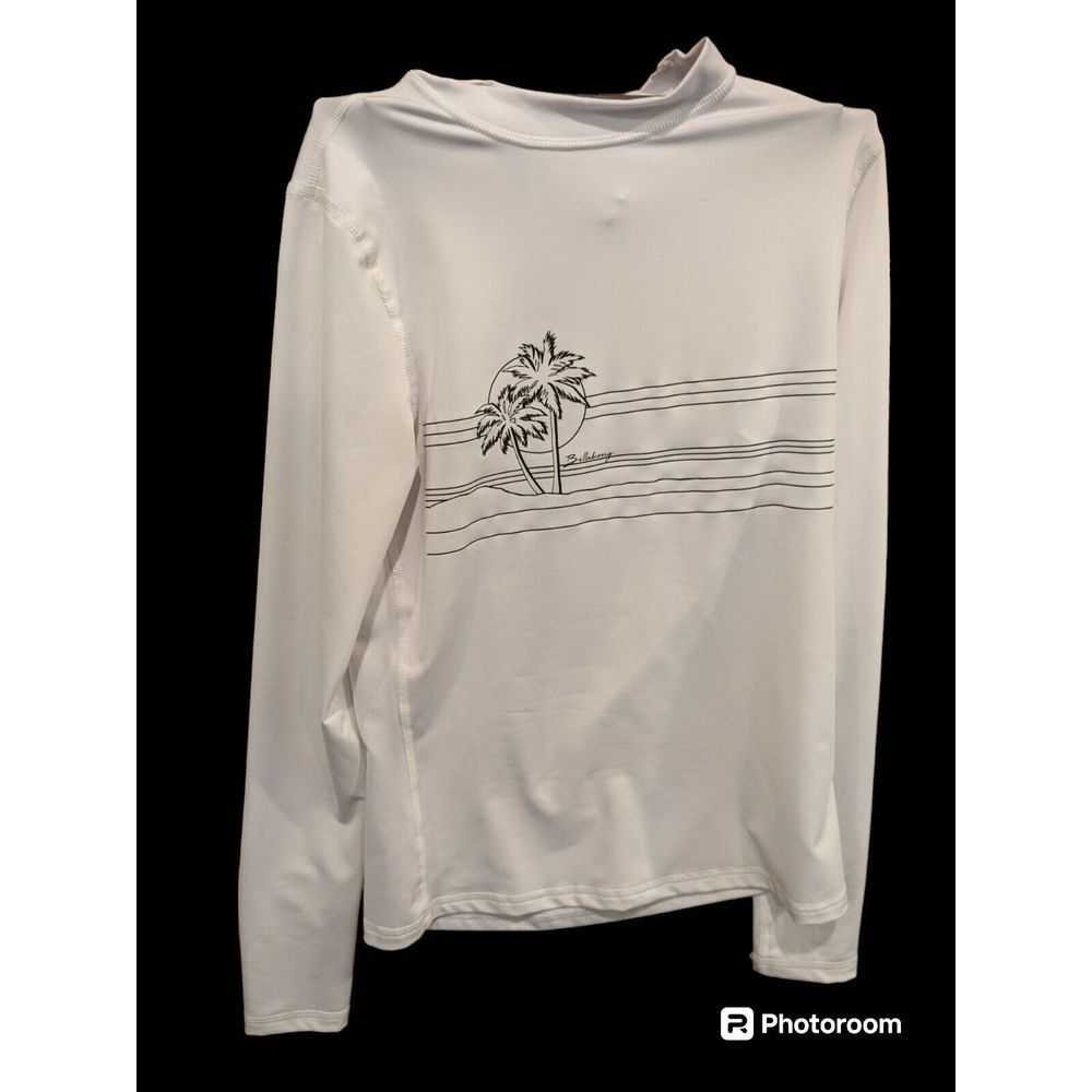 Billabong Submersibles UVA/UVB Protection Surf Youth SMALL Long Sleeve White‎